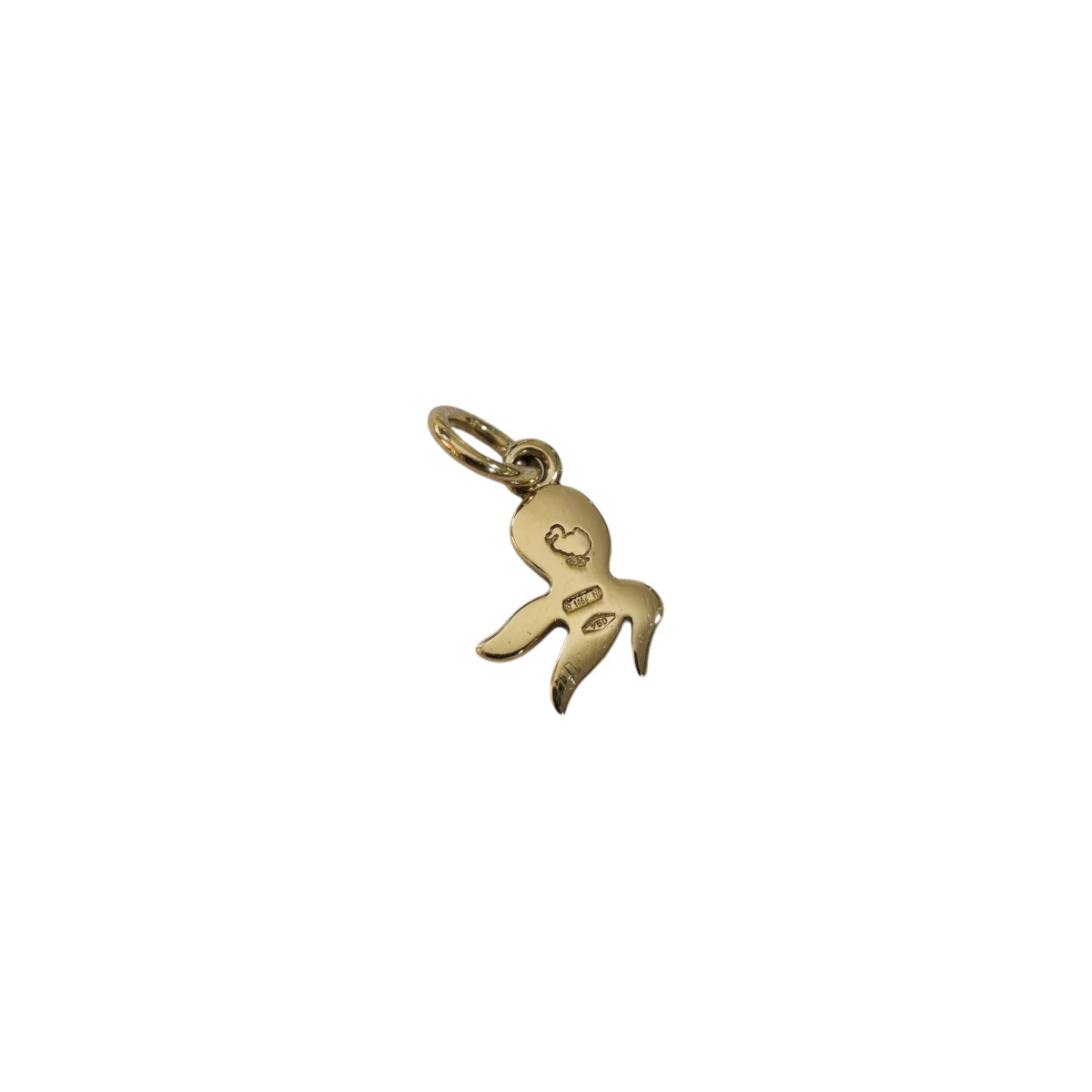 Charm DoDo polpo oro giallo