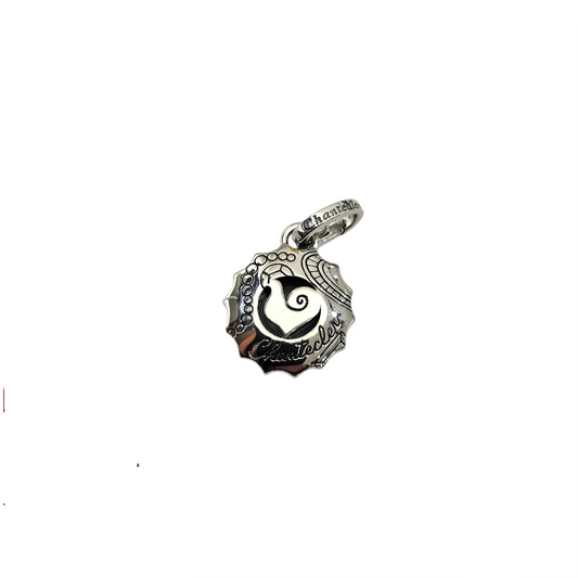 Charm Chantecler Logo Suamem Oro Bianco