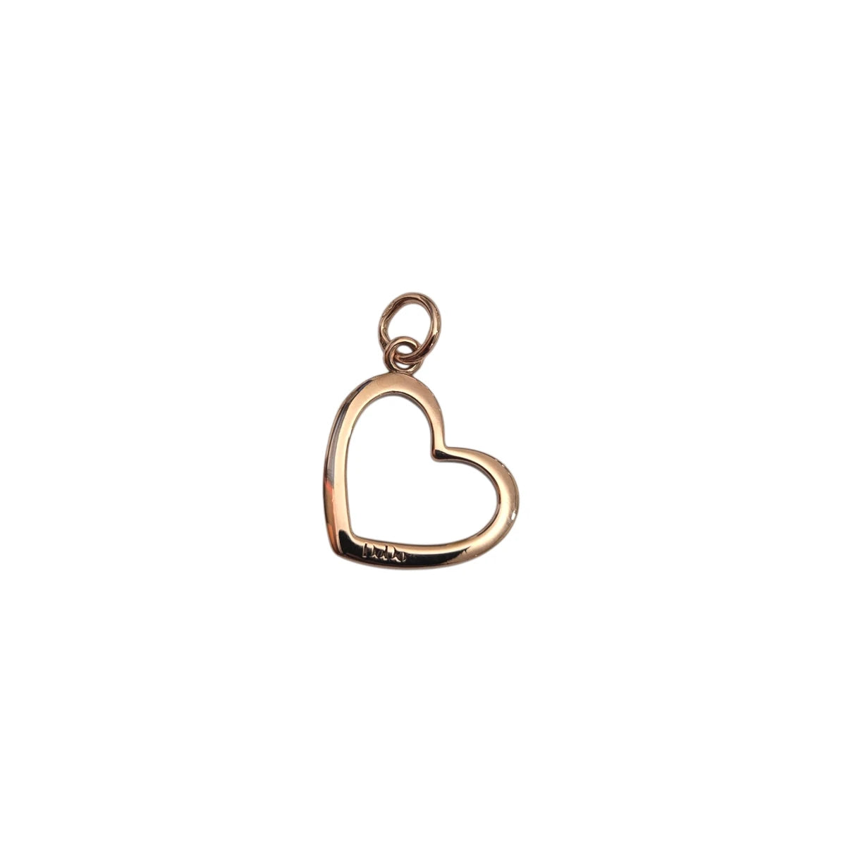 Charm DoDo Cuore Silhouette Oro Rosa