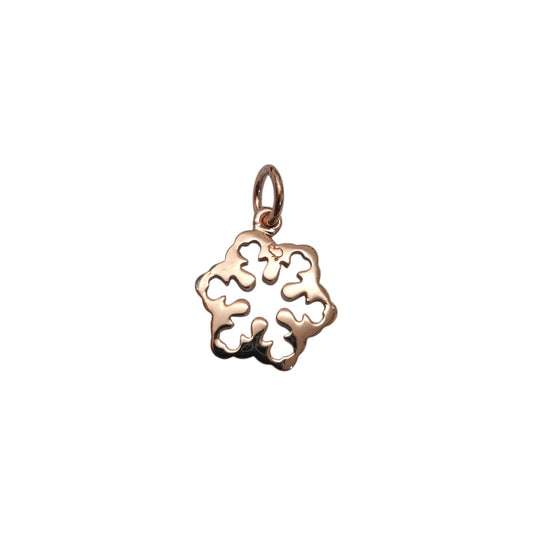 Charm DoDo Fiocco di Neve Diamanti Bianchi
