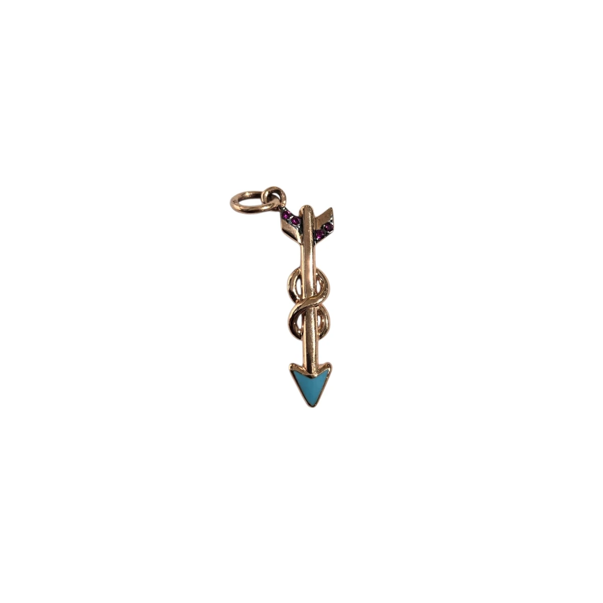 Charm DoDo Letter B white gold and diamonds