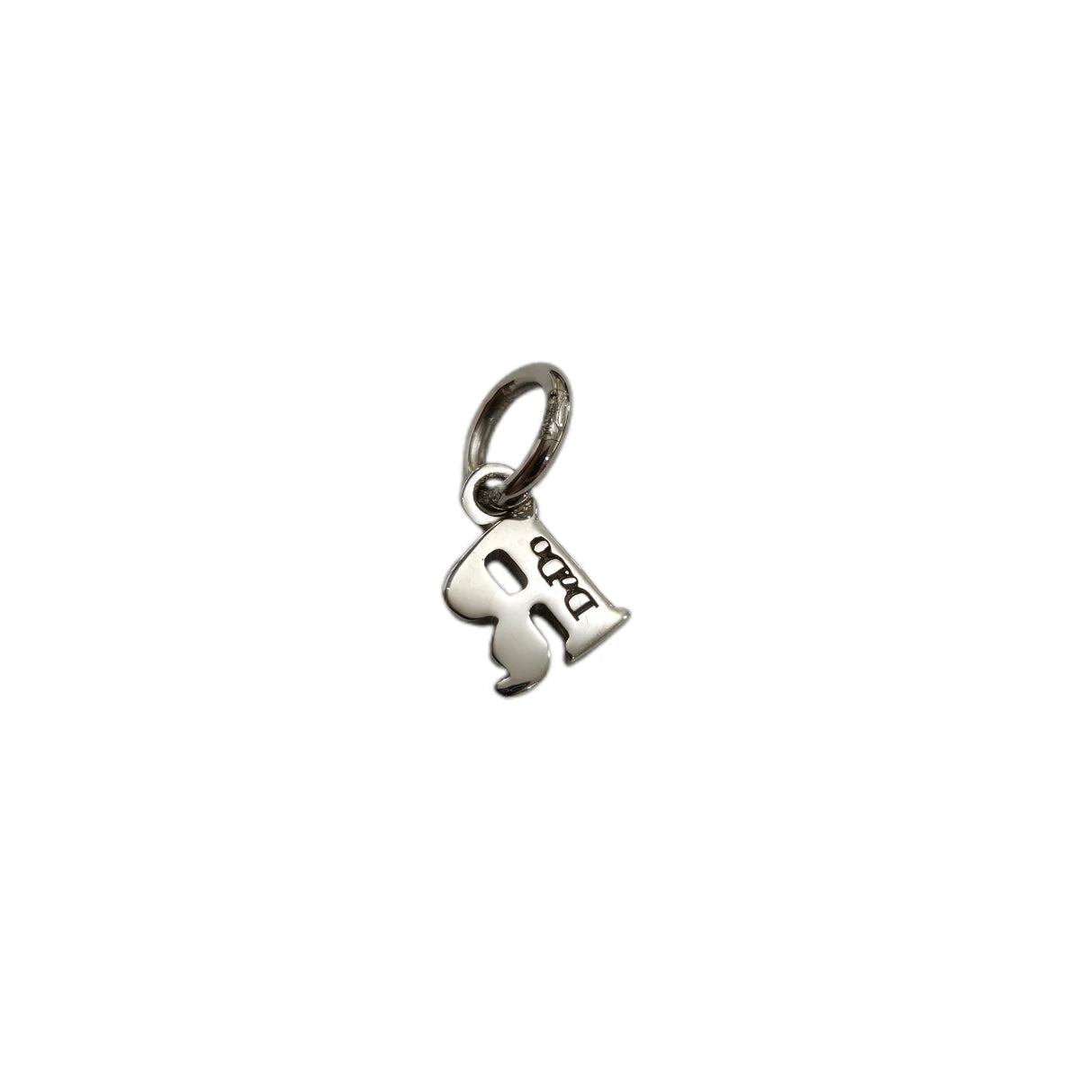 Charm DoDo Lettera R oro bianco e diamanti