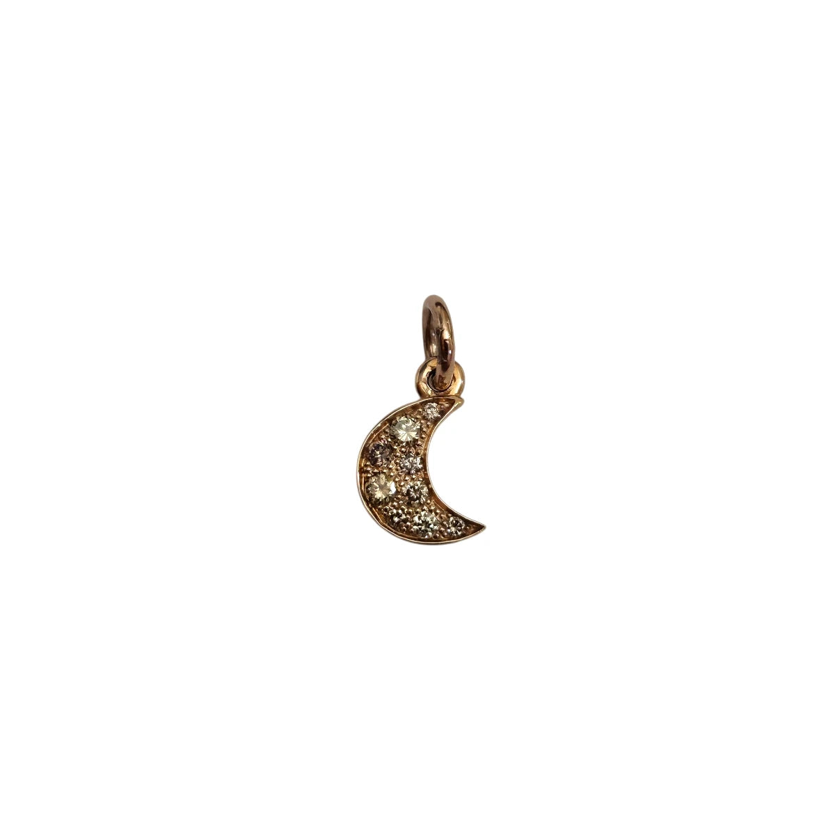 Charm DoDo Luna Diamanti Brown