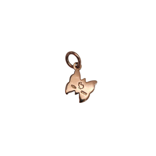 Charm DoDo Farfalla Diamanti Brown