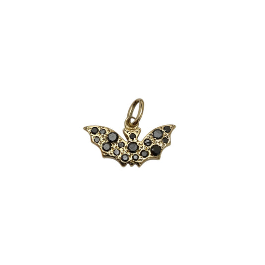 Charm DoDo Pipistrello Diamanti Neri