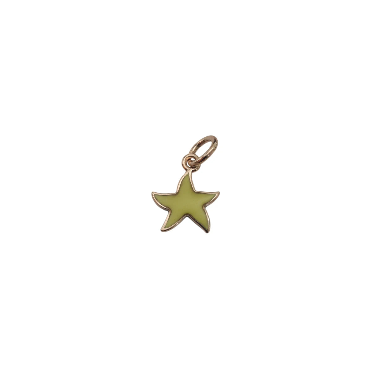 Charm DoDo Stella Smalto Giallo