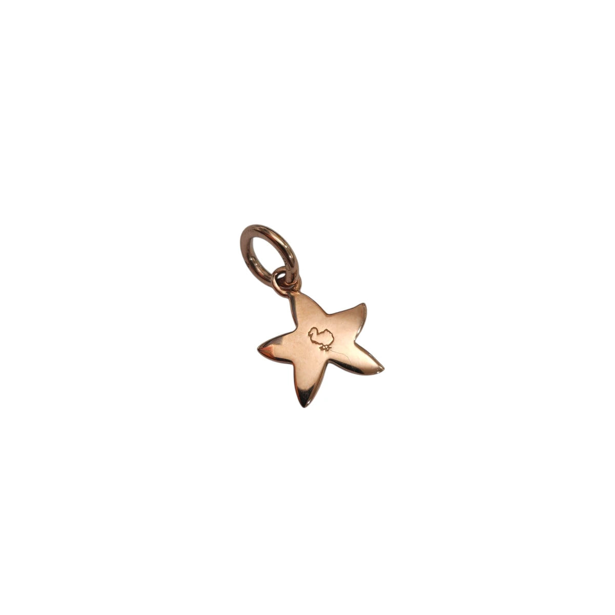 Charm DoDo Stella Oro Rosa e Spinelli Rosa