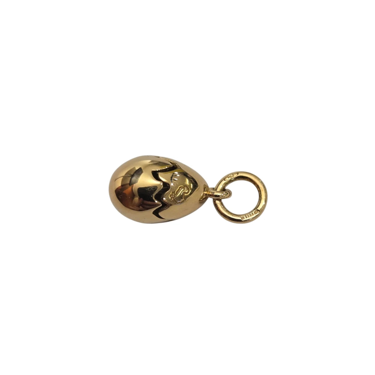 Charm DoDo Heart Silver and Sapphire