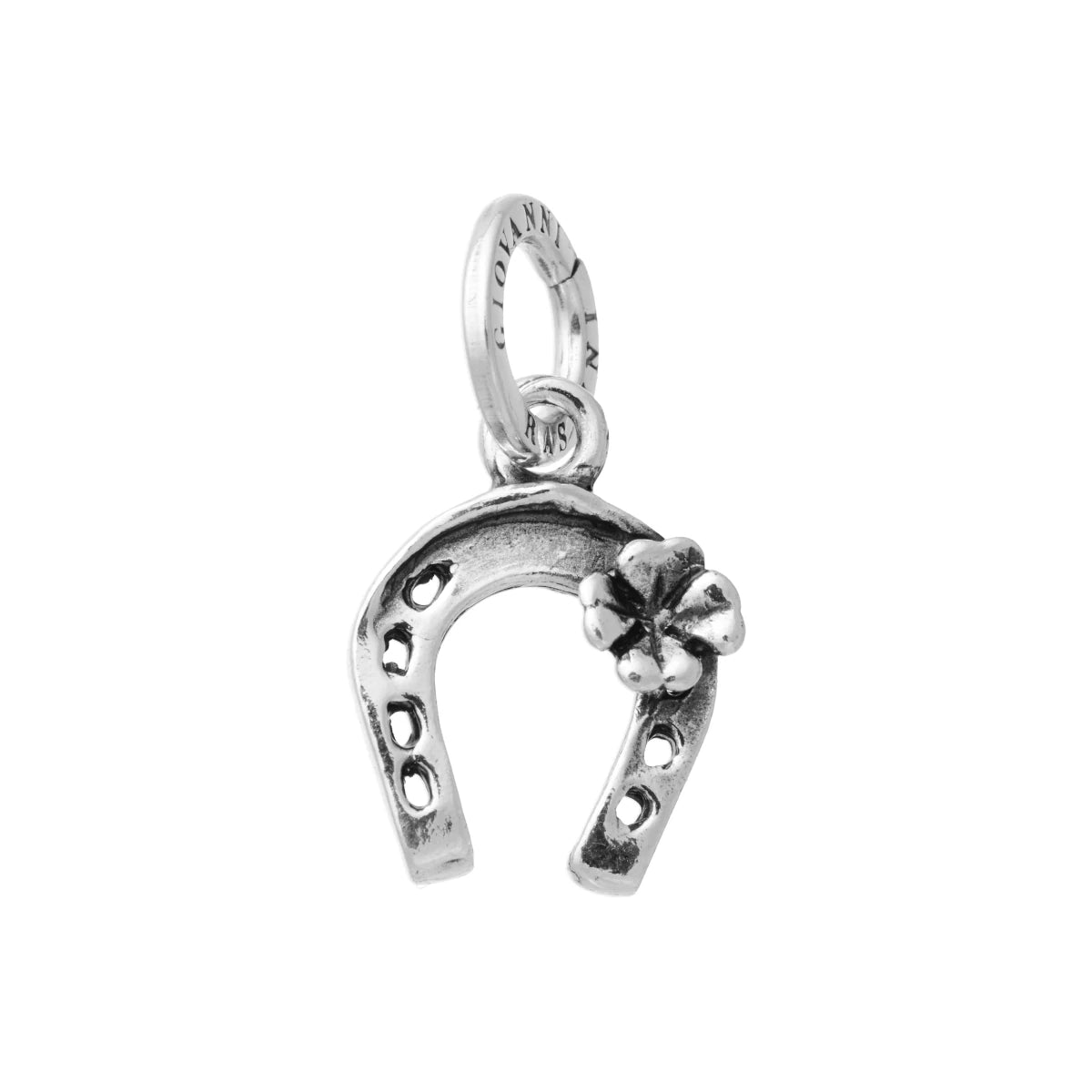 Charm Ferro di Cavallo Quadrifoglio