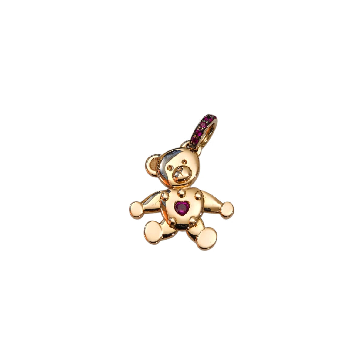 Charm Pomellato Orsetto con Rubini