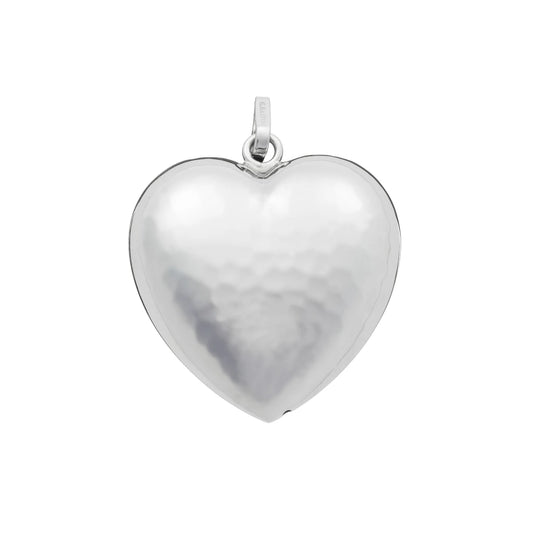 charm cuore martello grande