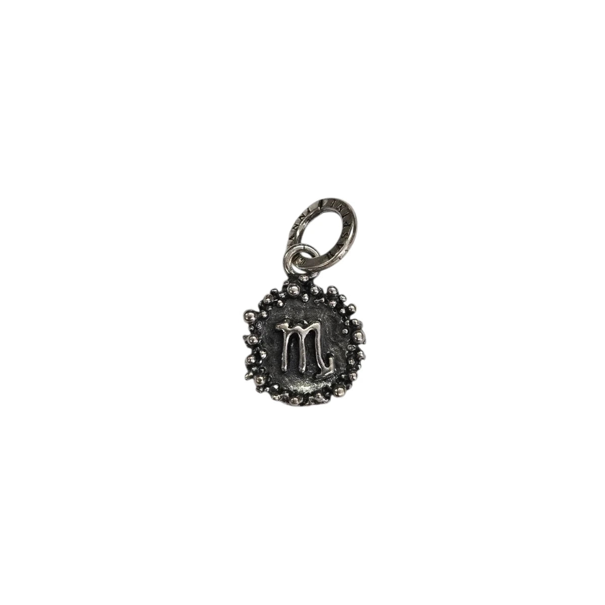 Charm Piastrina Scorpione Perlage
