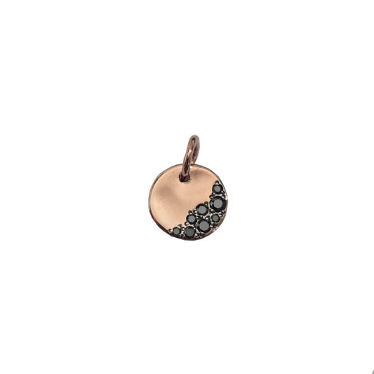 Charm DoDo Tag Diamanti Neri