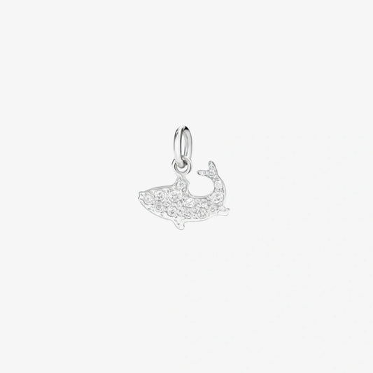 Charm DoDo Pesciolino con Diamanti Bianchi
