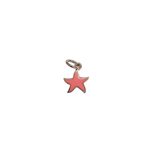 Charm DoDo Stella Smaltata Rosa