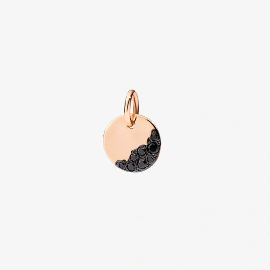 Charm DoDo Tag con Diamanti Neri