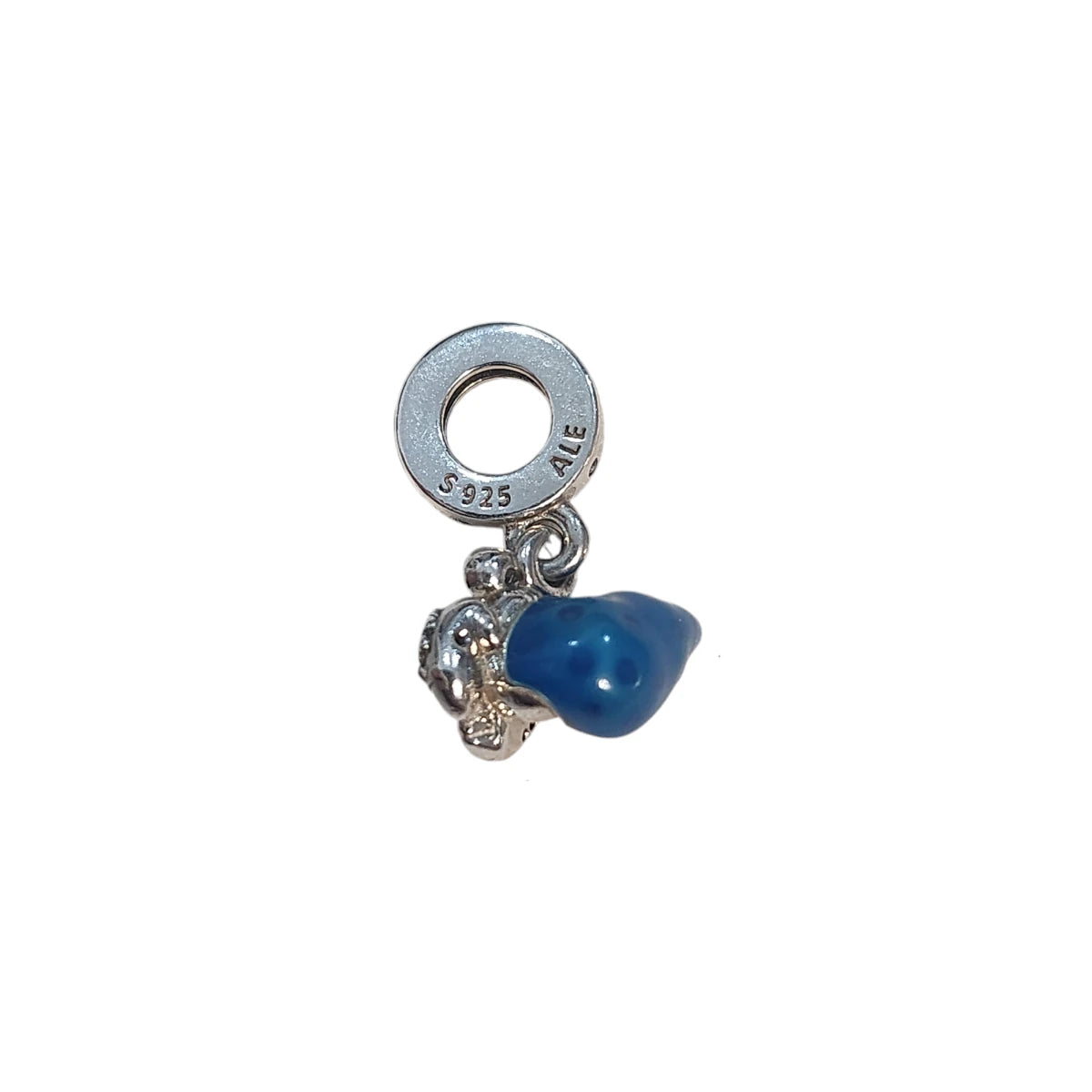 Charm Pandora paguro che si illumina al buio
