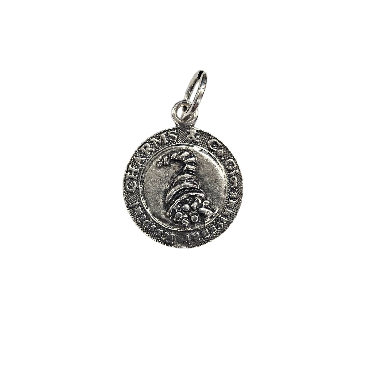 Charm Giovanni Raspini Moneta Cornucopia / Dea Bendata