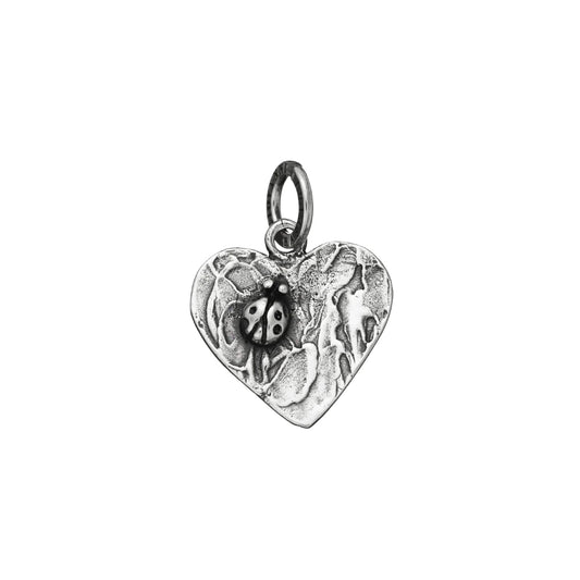 Charm Cuore Coccinella