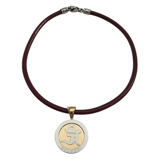 Collana Bulgari Tondo Sacro ohm