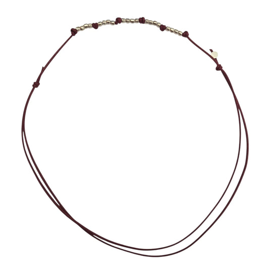 Collana DoDo Cordino 20 mini granelli