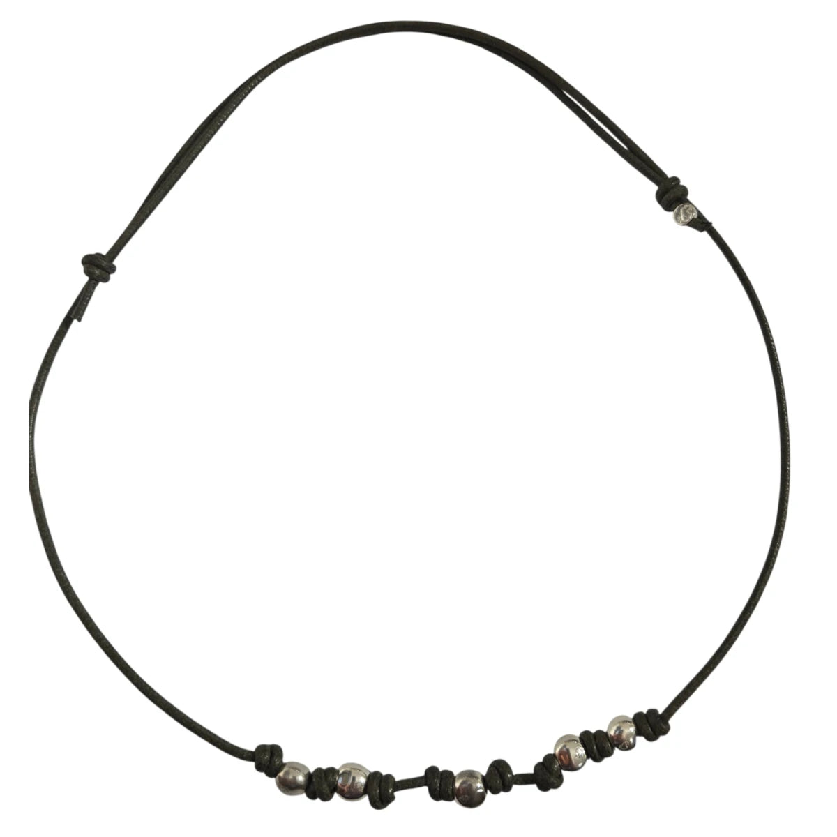 Collana DoDo Cordino 5 pepite