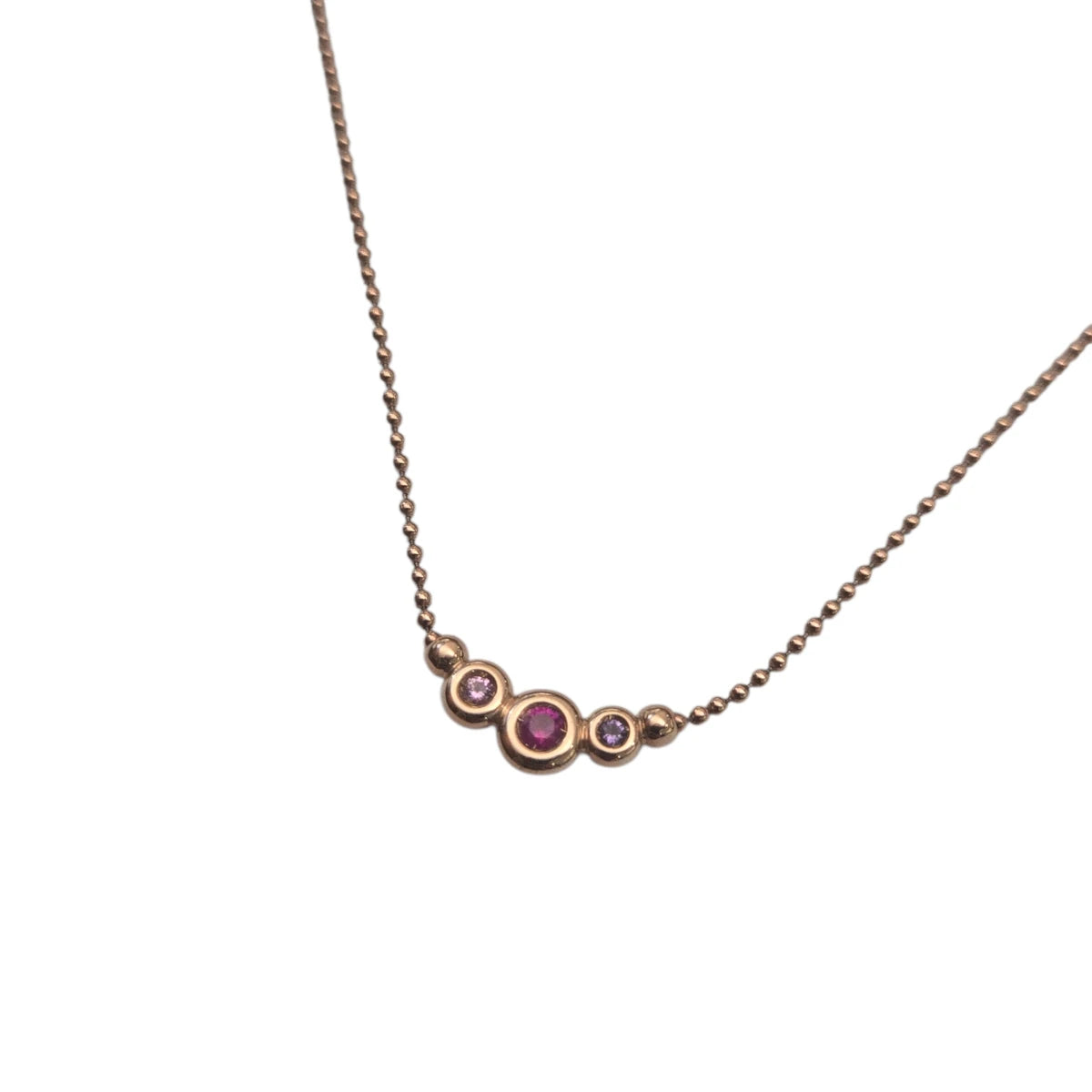 Collana DoDo Bollicine 3 Pietre