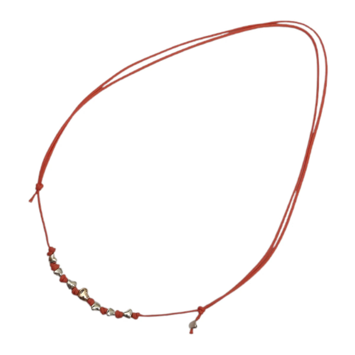 Collana DoDo Cuori Argento e Oro Rosa