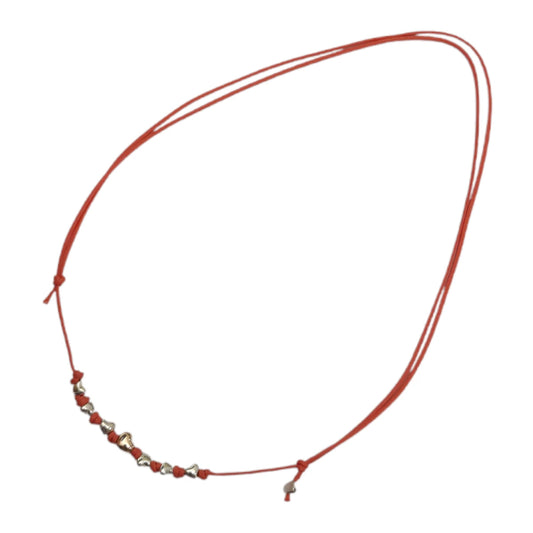 Collana DoDo Cuori Argento e Oro Rosa