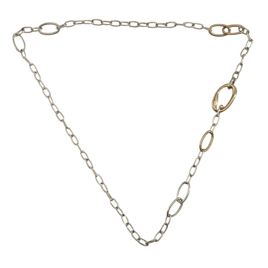 collana DoDo essentials argento & argento dorato
