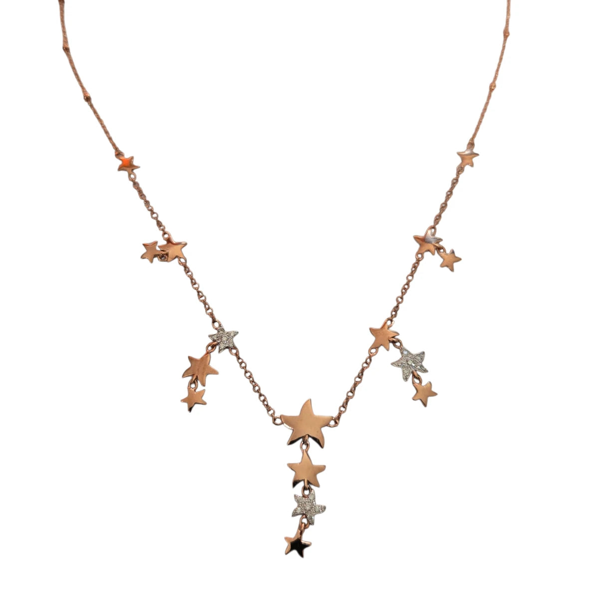 Collana DoDo Stelline con Diamanti
