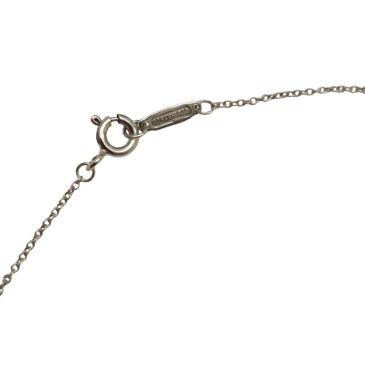 Collana Tiffany Double Heart Tag con Cuore Rubedo