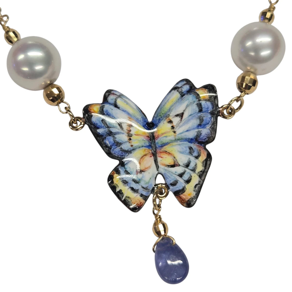 Collana Farfalle Azzurre