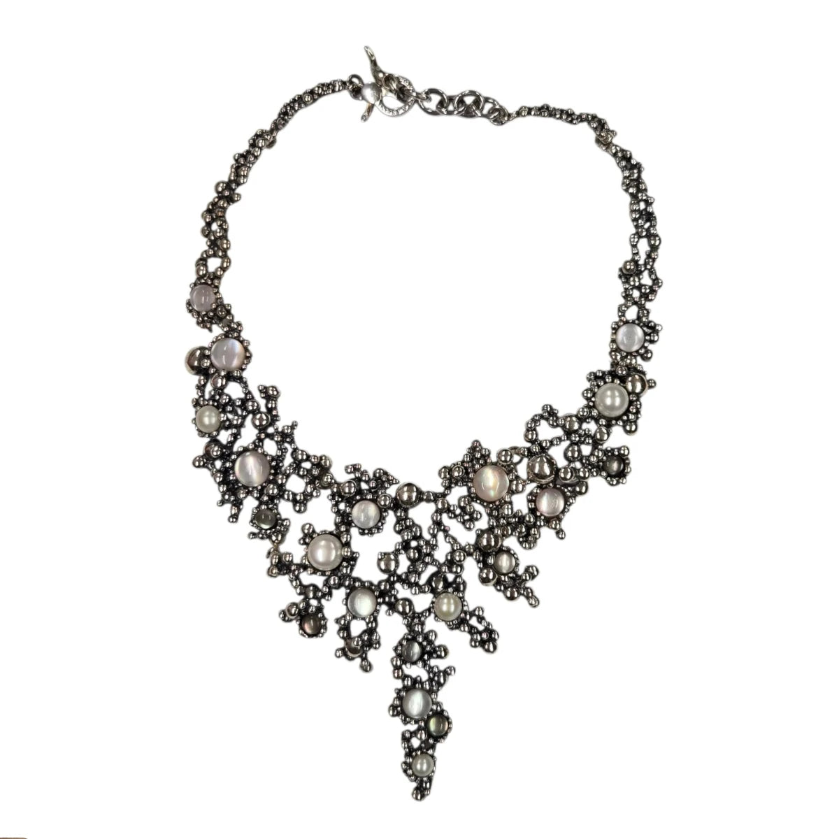 Raspini Large Smooth Horn Necklace
