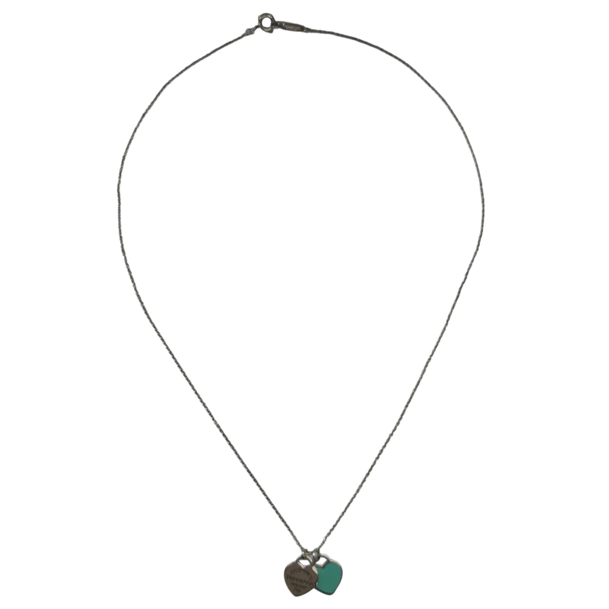 Collana Tiffany Return To Tiffany Due Cuori Smalto