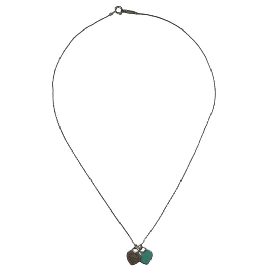 Collana Tiffany Return To Tiffany Due Cuori Smalto