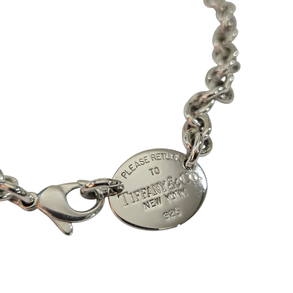 Collana Tiffany Oval Tag