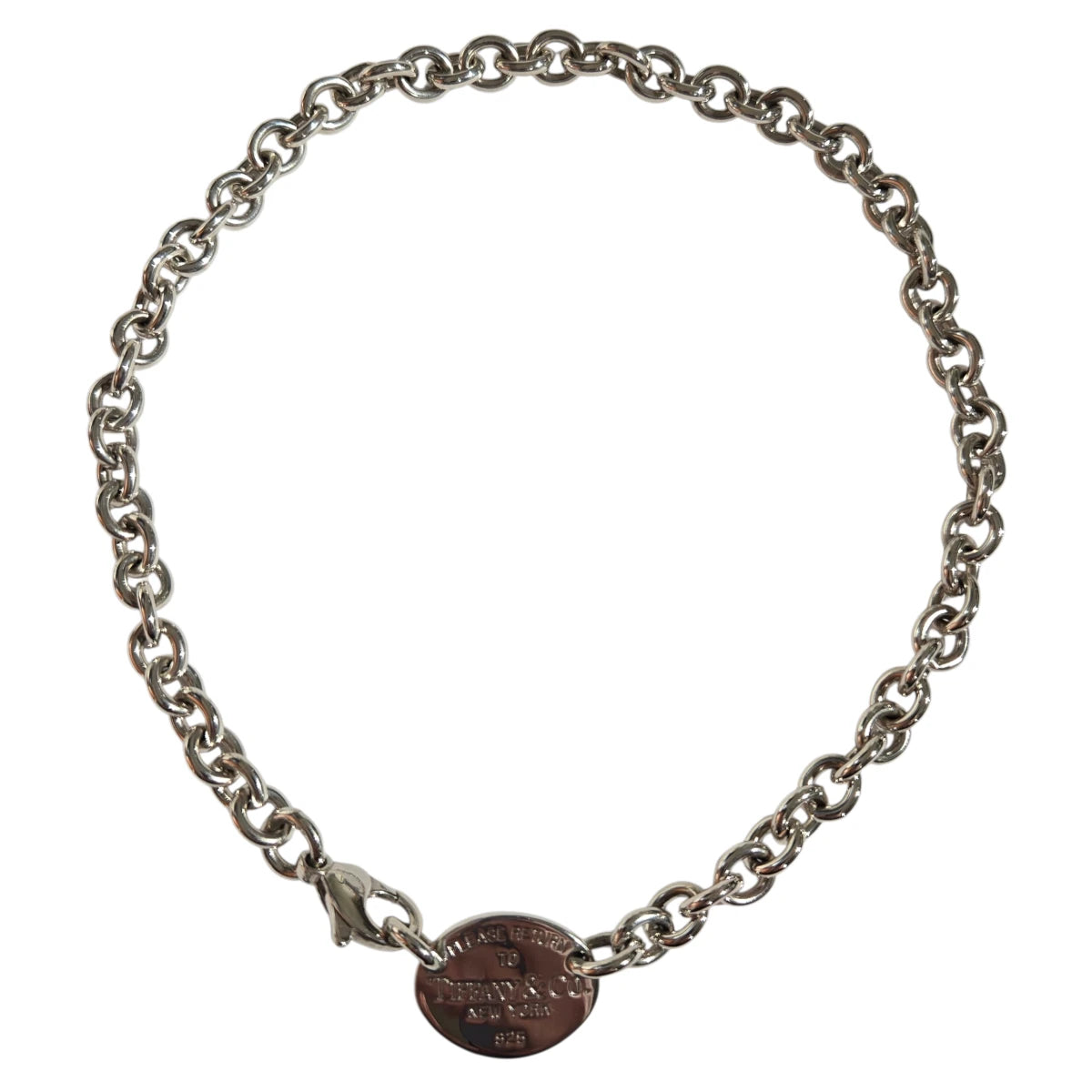 Collana Tiffany Oval Tag