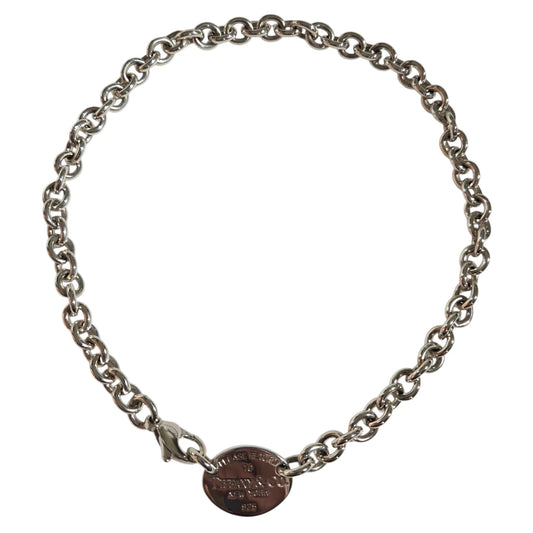 Collana Tiffany Oval Tag