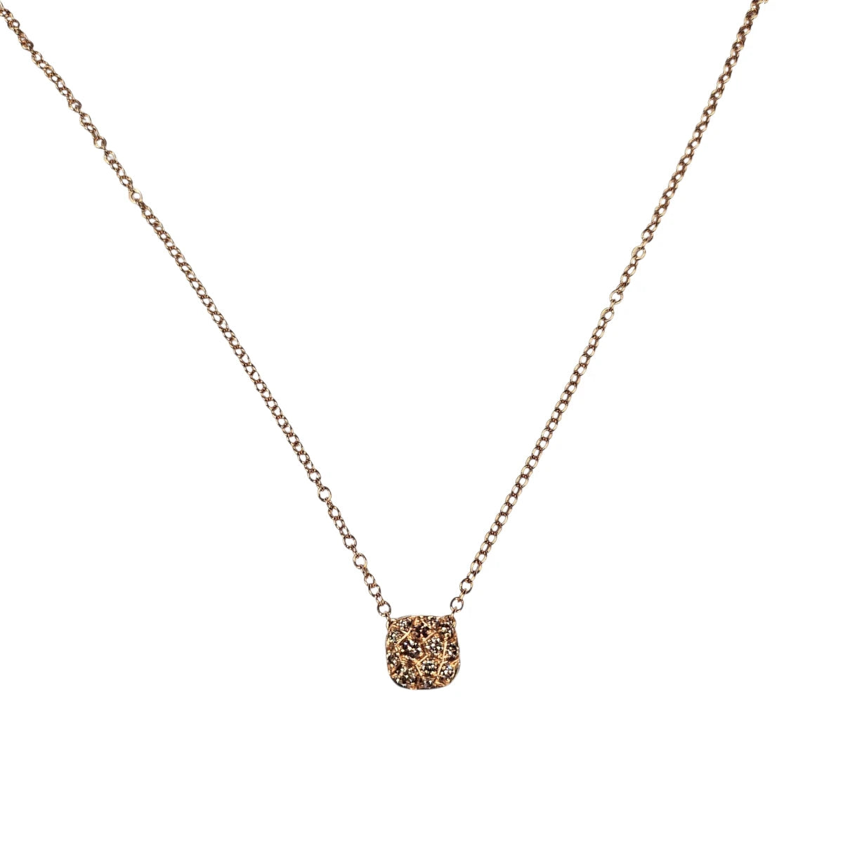 Collana Nudo Petit Pavè