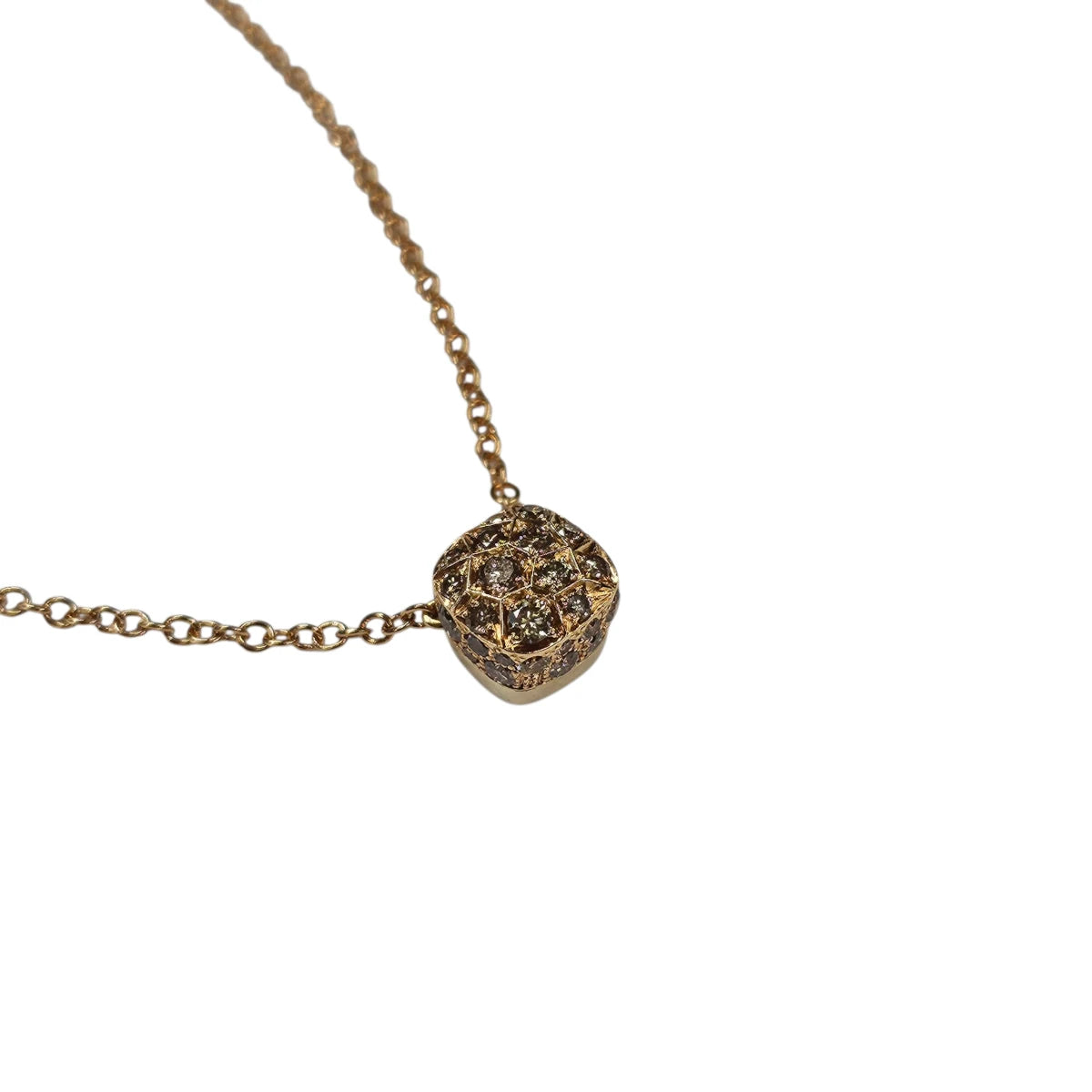 Collana Nudo Petit Pavè