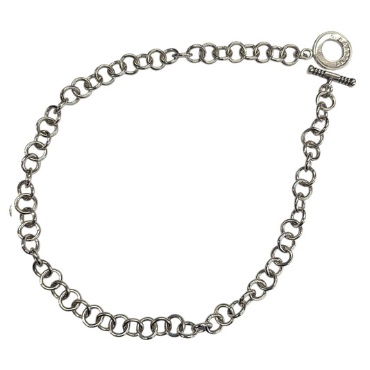 Collana Raspini t-bar con maglia tonda