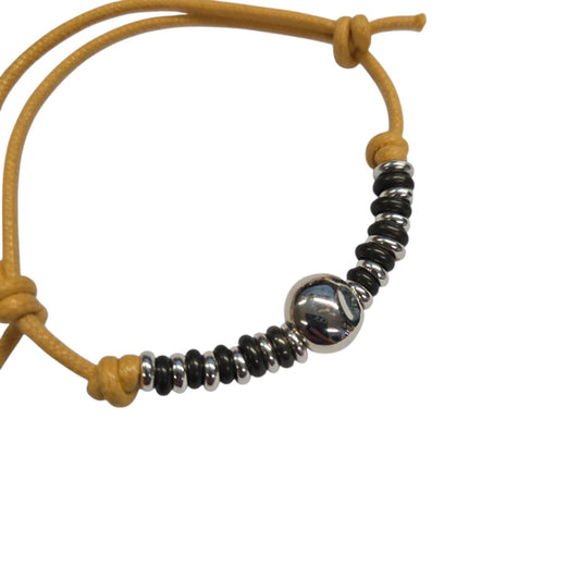 Bracciale Cordino DoDo Pepita e Rondelle