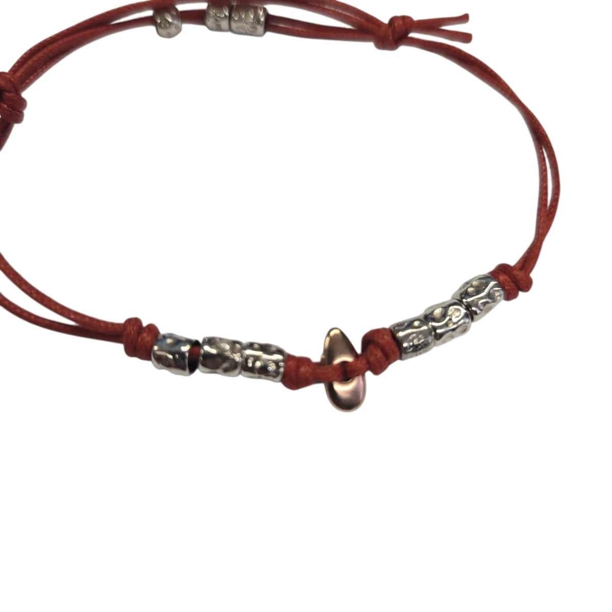 Bracciale Cordino DoDo Chicco di Riso e Granelli