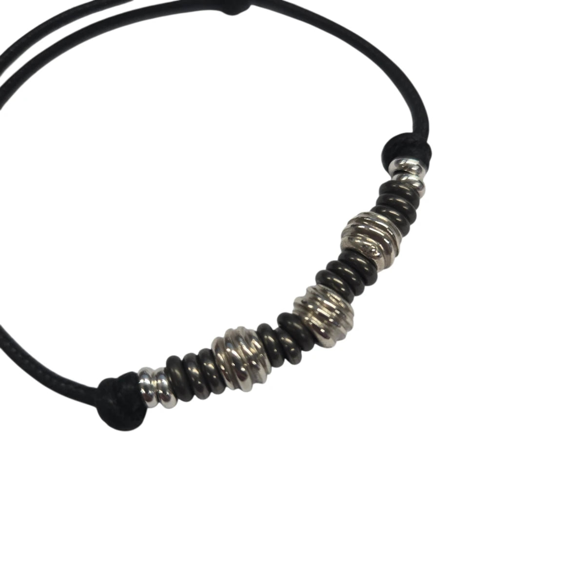Bracciale Cordino DoDo Wave e Rondelle
