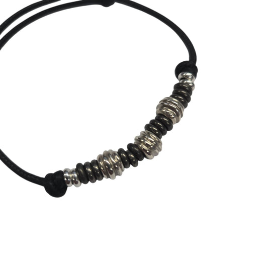 Bracciale Cordino DoDo Wave e Rondelle
