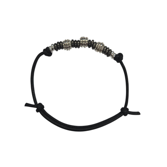 Bracciale Cordino DoDo Wave e Rondelle