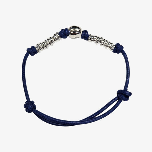 Bracciale Cordino Spesso Rondelle e Pepita