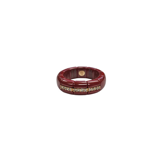 Anello Pura Luce Rosso