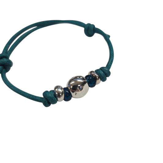 Bracciale Cordino DoDo Pepita e Rondelle